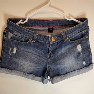 Gently Used Denim Faded Shorts